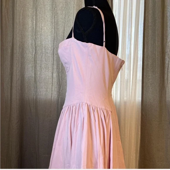 House of CB "Samaria" Ballerina
Pink Twill Corset Midi Dress/Size XL US 10-12 L+ - Picture 8 of 8